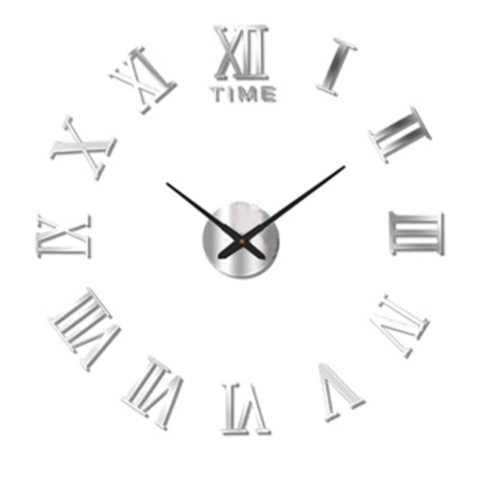 Modern Design Large Wall Clock 3D DIY Quartz Clocks
