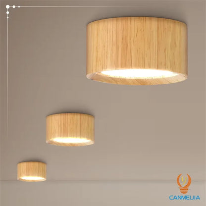 Downlight Wooden Ceiling Lamp