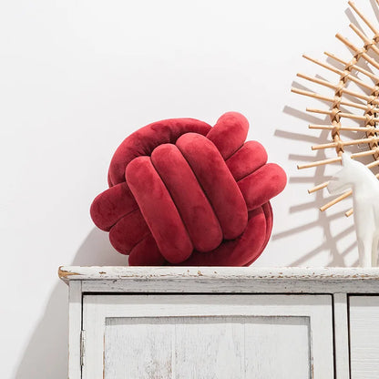 Art Decor Knot Ball Throw Pillow