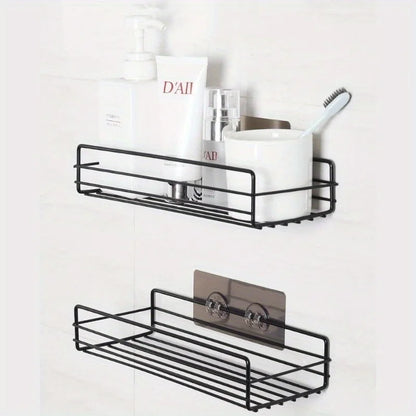Bathroom Shelf Kitchen Organizer Shelves Iron Shower Caddy Storage Rack