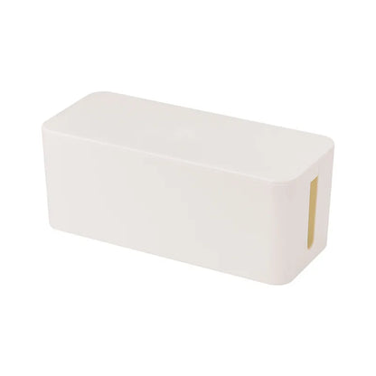 Cable Storage Box Wooden Power Line Storage Case