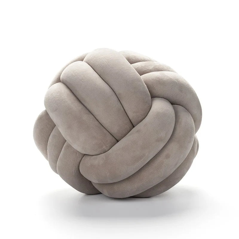 Art Decor Knot Ball Throw Pillow