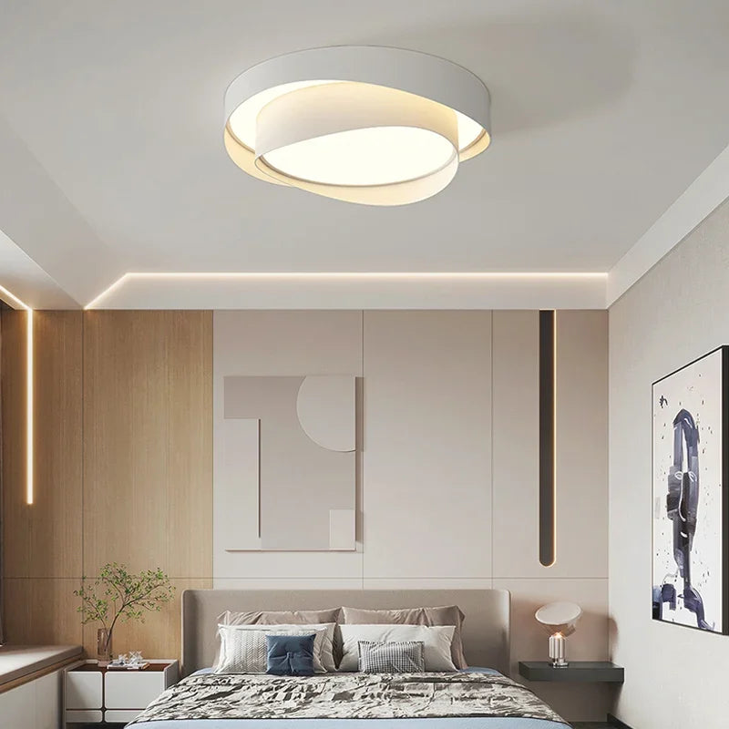 Modern Pure White Led Ceiling Light