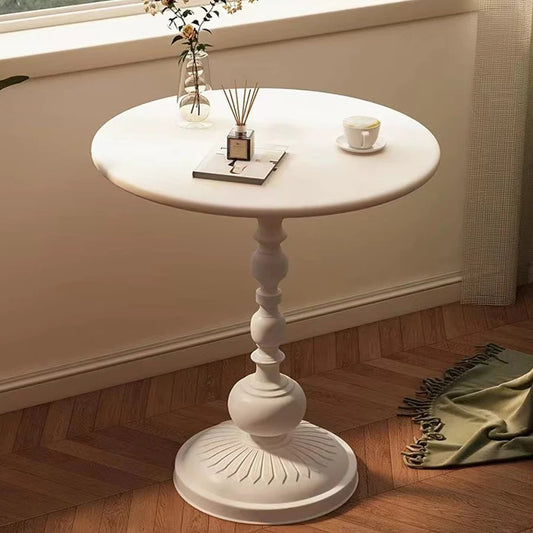 Vintage Metal Corner Round Table