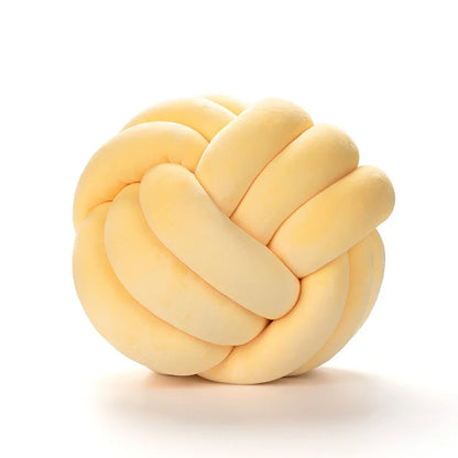 Art Decor Knot Ball Throw Pillow
