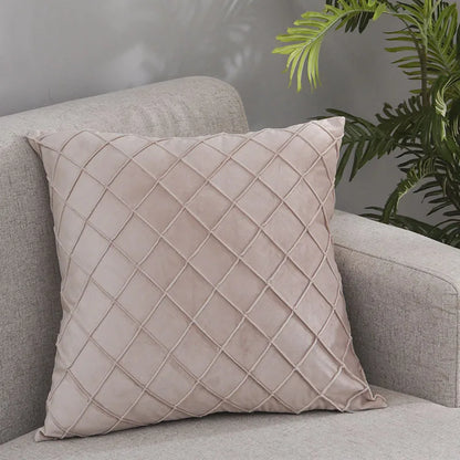 Cushion Cover Soft Velvet Geometric