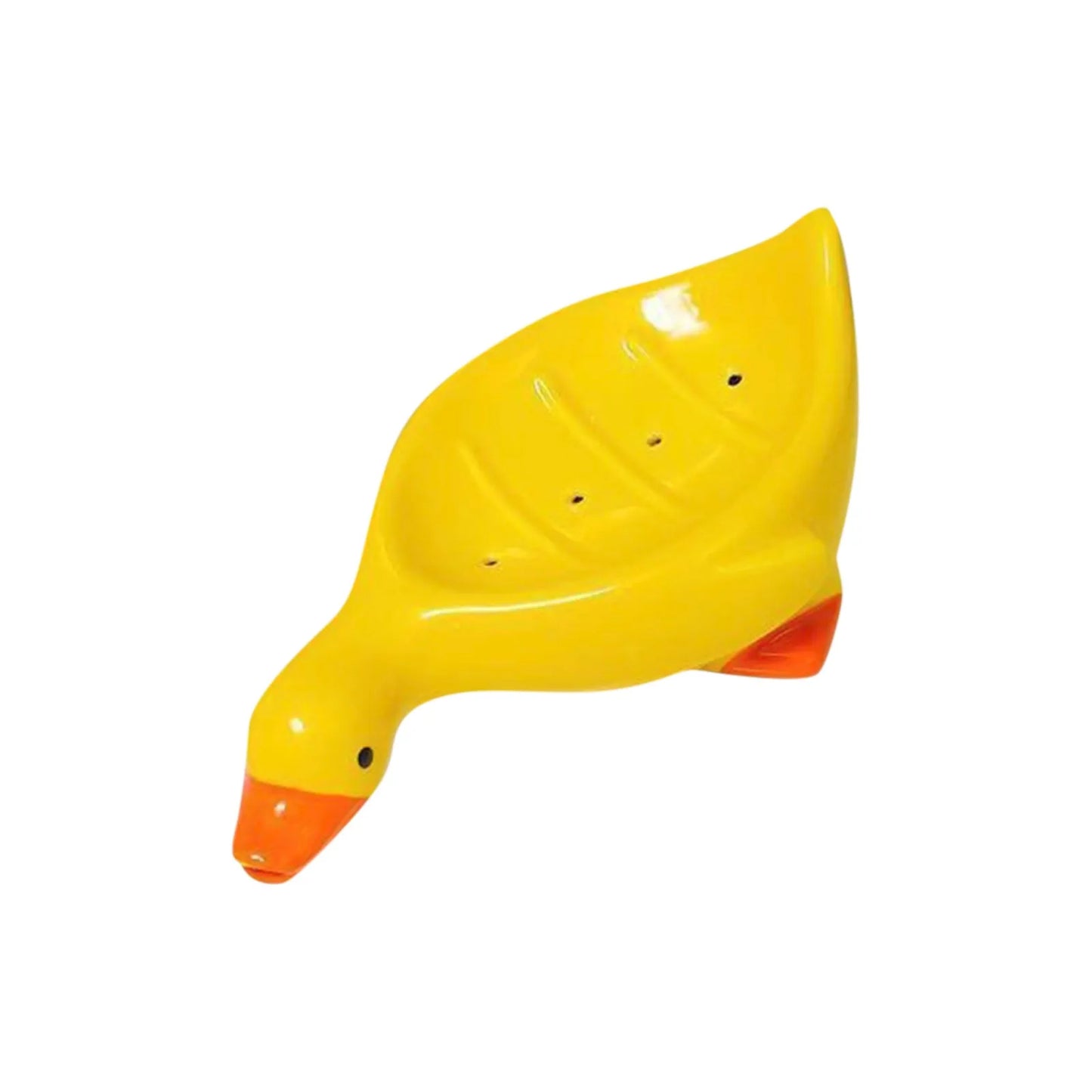 Cartoon Duck Soap Tray Self-Draining Soap Rack