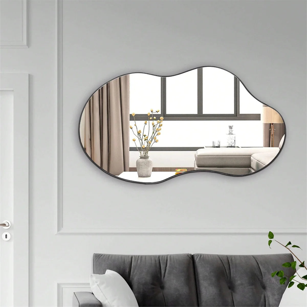 Irregular Wall Mirror Cloud Mirror
