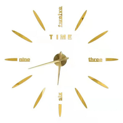 Modern Design Large Wall Clock 3D DIY Quartz Clocks