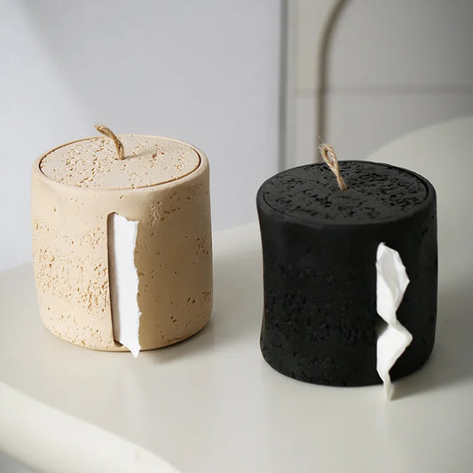 Luxury Roll Toilet Paper Case Aesthetic Elegant Wipes Tissue Box